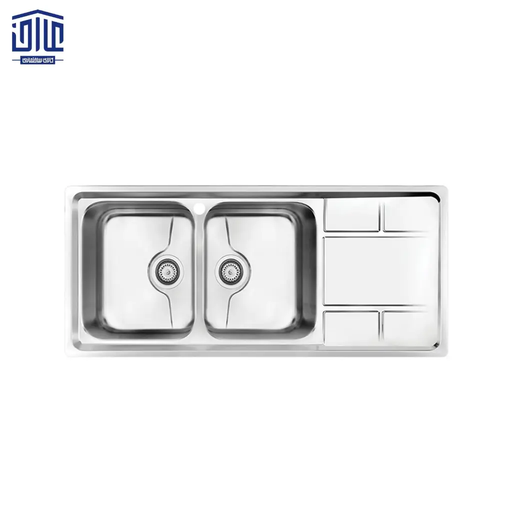 [168009014] سینک توکار 8052 ایرانی کن (لگن راست)