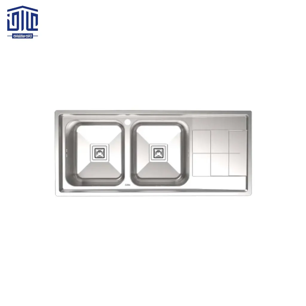 [168009018] سینک توکار 8152S کن (لگن راست)