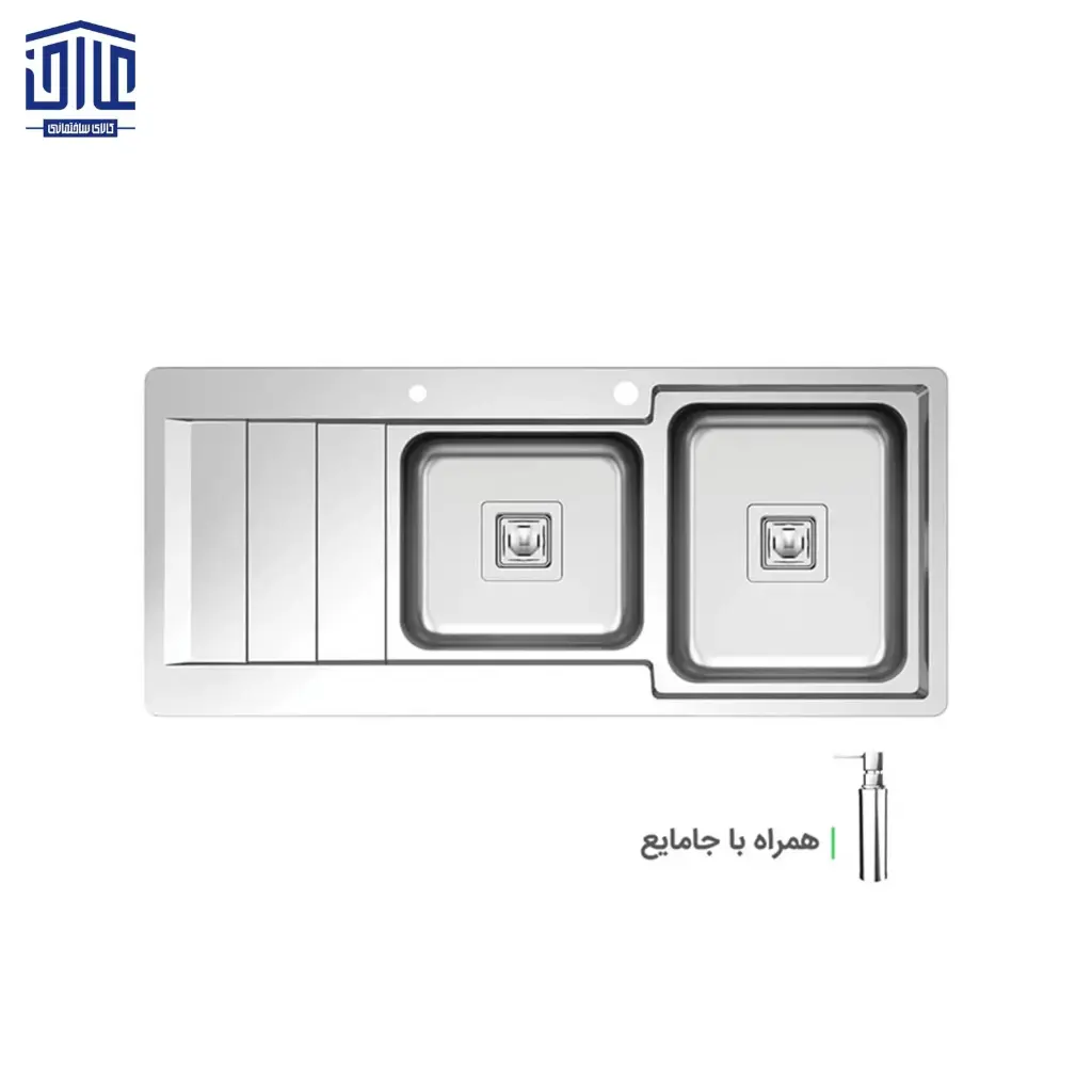 [168009036] سینک توکار 8161S کن (لگن راست)