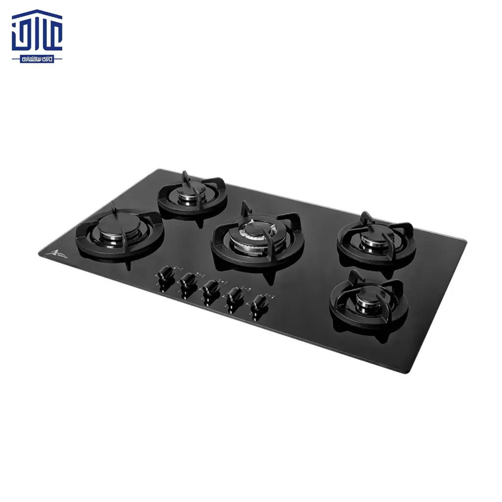 [262004054] G24 گاز شیشه 5 شعله اخوان (پلوپز راست)