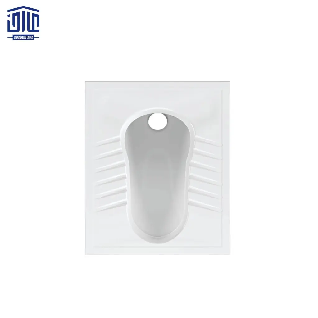 توالت آرین تخت بدون ریم  چینی کرد