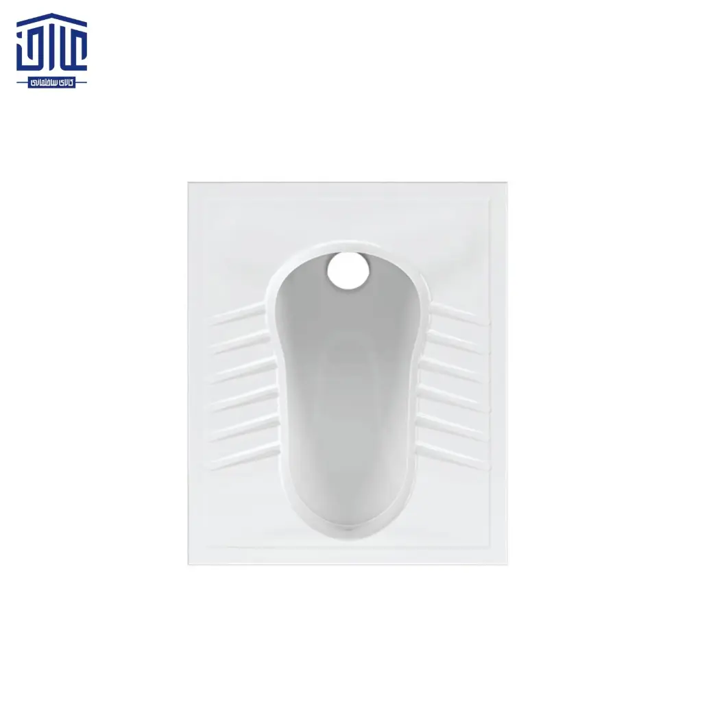 توالت آرین تخت ریم بسته (Flat-Close Rim) چینی کرد