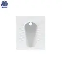 توالت آرین تخت ریم بسته (Flat-Close Rim) چینی کرد