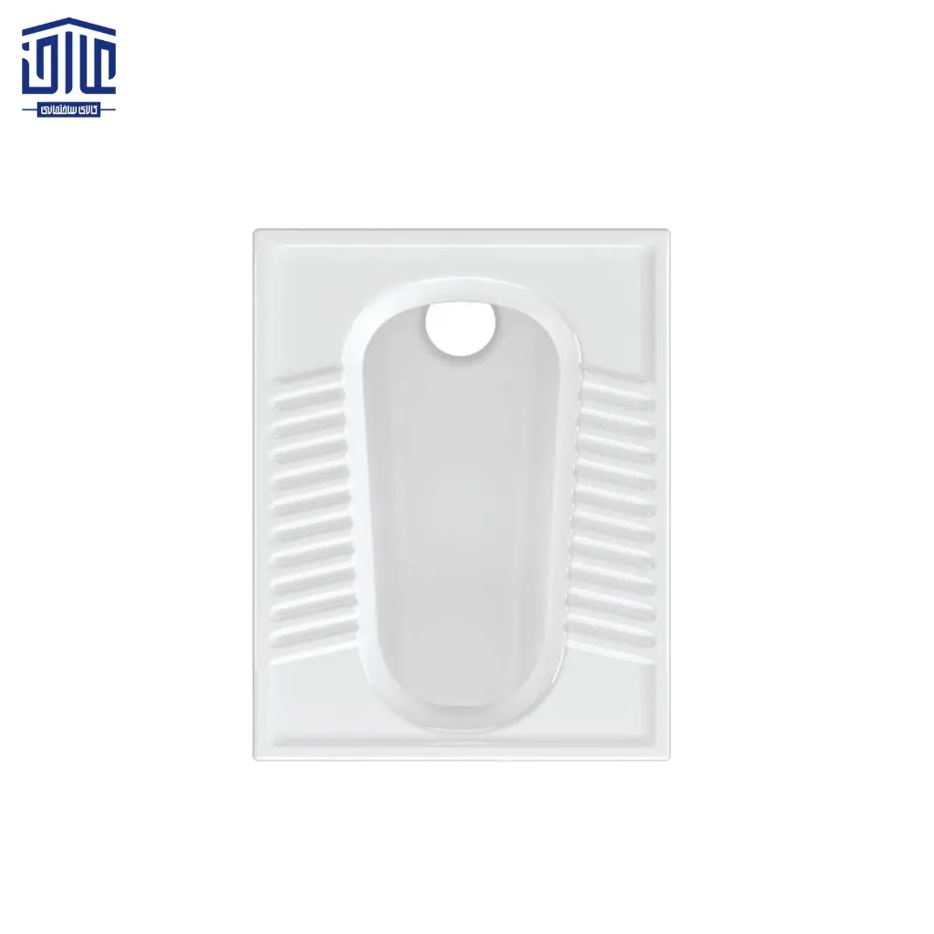 توالت آزالیا تخت ریم بسته (Flat- Close Rim) چینی کرد