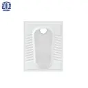 توالت آزالیا تخت ریم بسته (Flat- Close Rim) چینی کرد