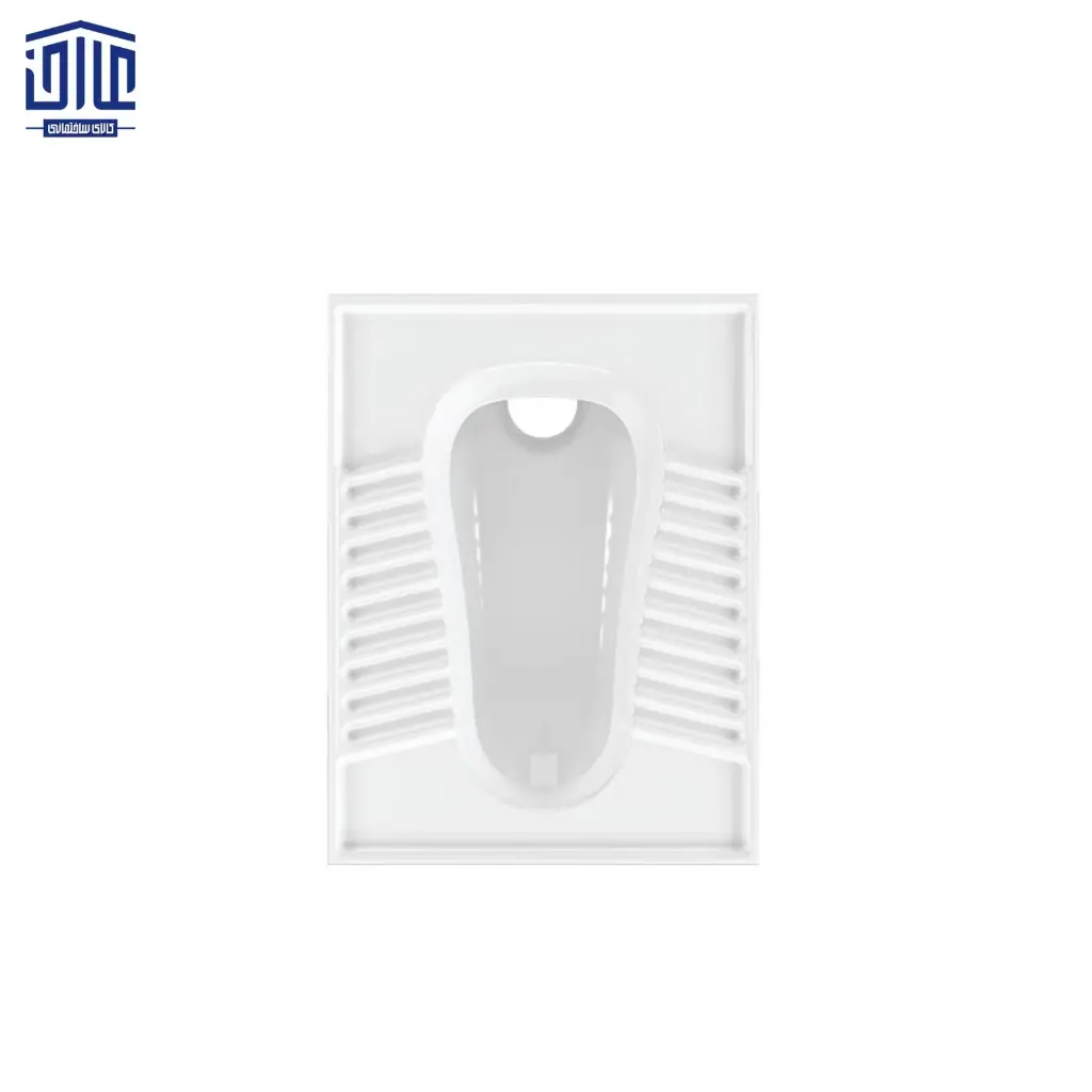 توالت تولیپ تخت ریم بسته (Flat-Close Rim) چینی کرد