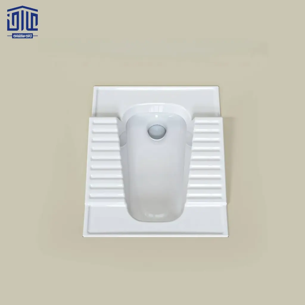 توالت لاندیس تخت ریم بسته (Flat-Close Rim) چینی کرد