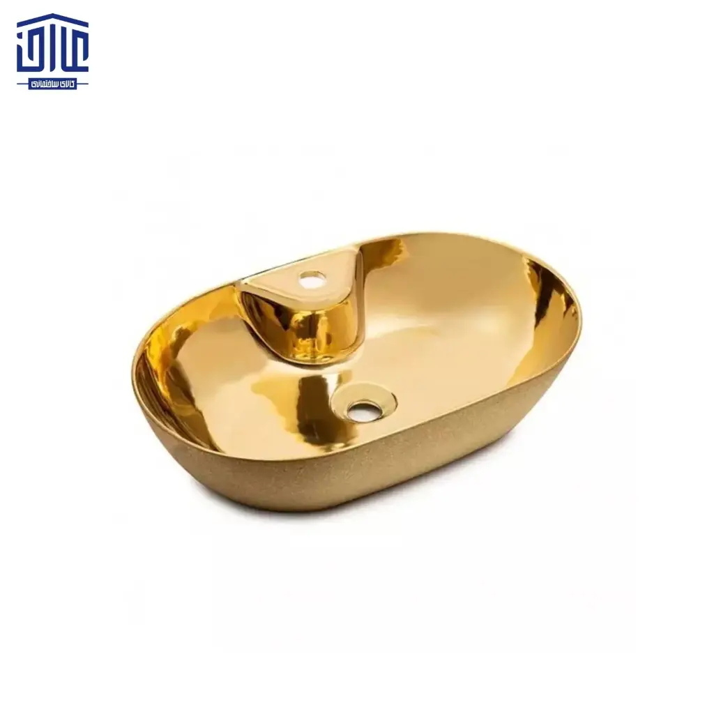 روشویی کابینتی تورینو  نوین سرام کامل طلایی PCG