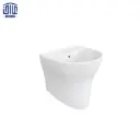 دستشویی نیم پایه والهنگ مدل ویکتوریا چینی کرد، درجه 2