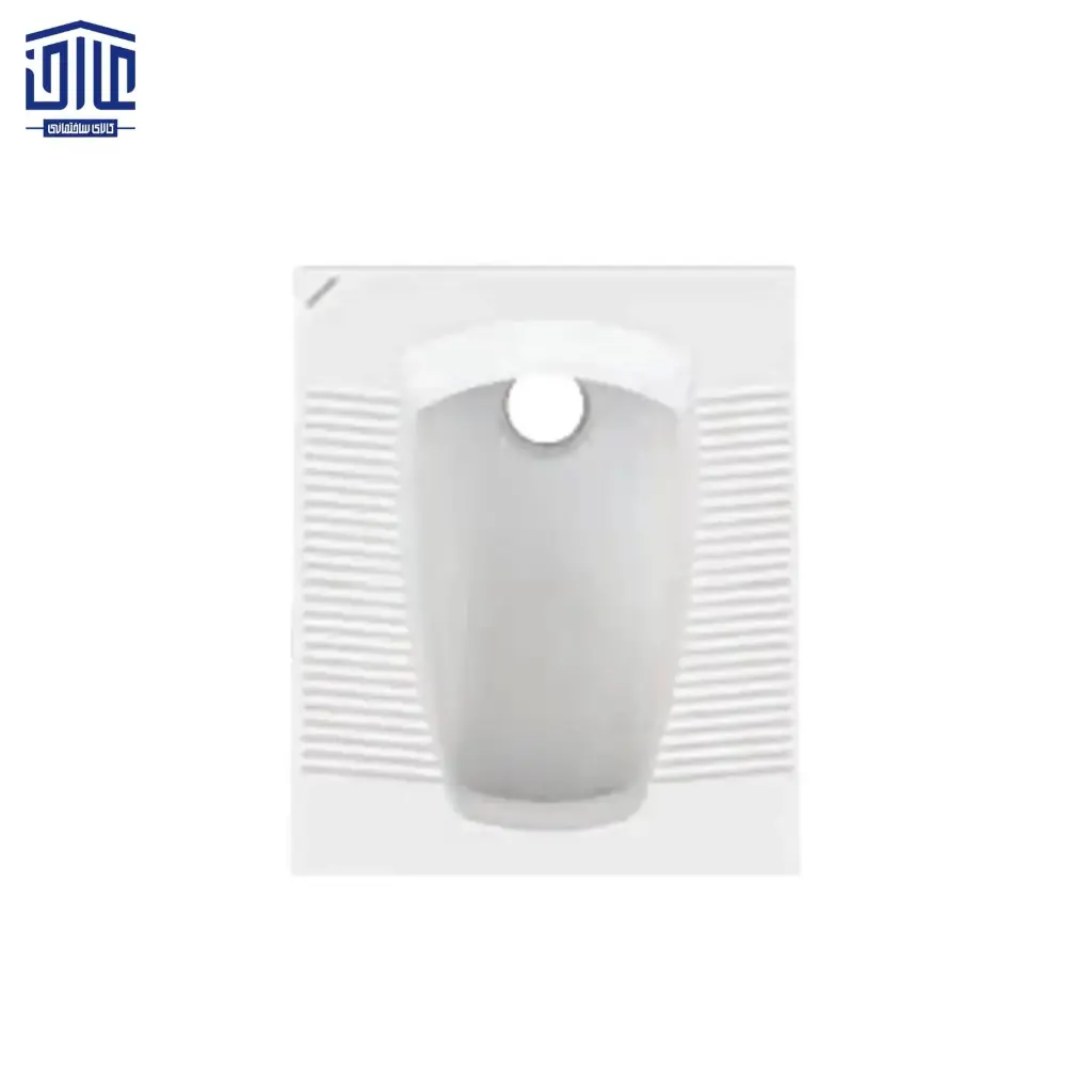 توالت مدل ورونیا بدون ریم (Rimless) چینی کرد، سفید