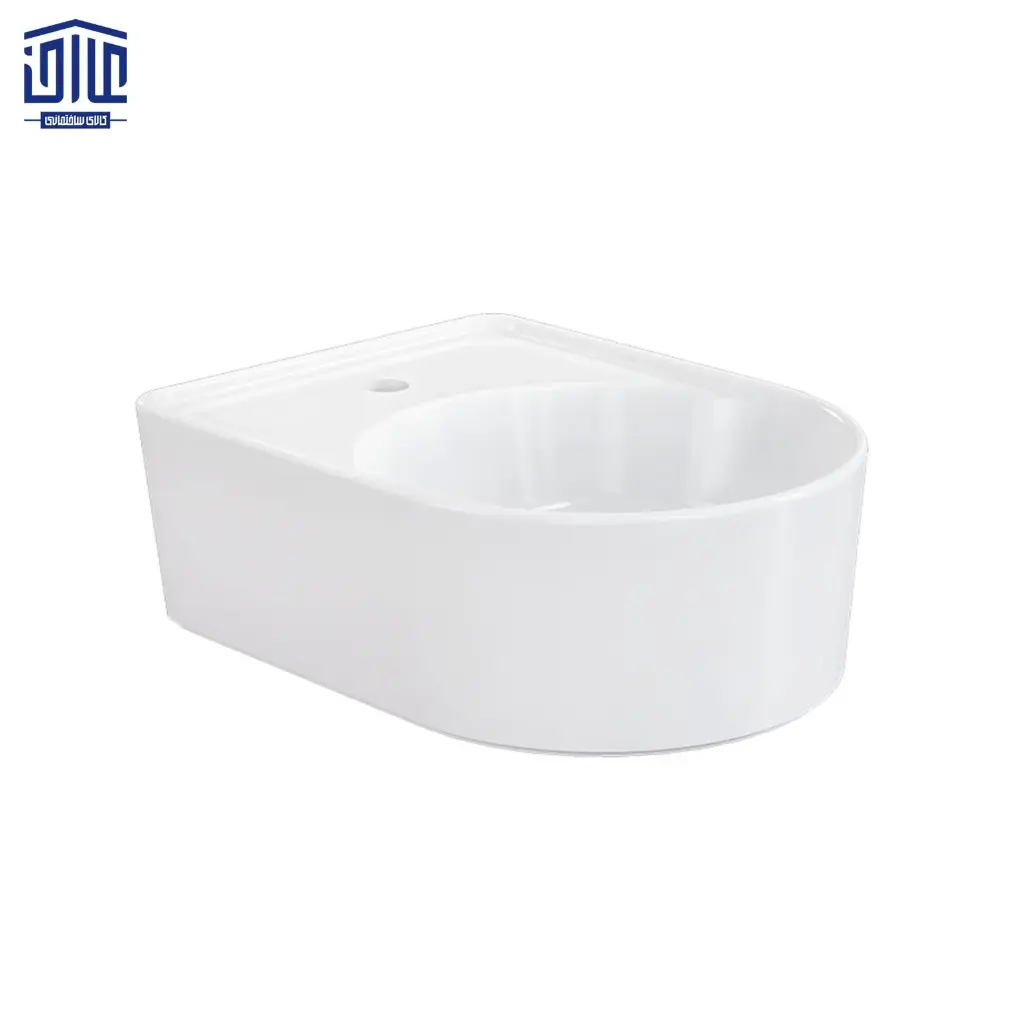 [1390080030] روکابینتی مدل ویولت چینی کرد، سفید (درجه 1)
