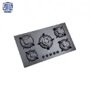 اجاق گاز رومیزی شیشه ای مدل G5968 استیل البرز، 5 شعله