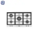 اجاق گاز رومیزی شیشه ای مدل G5911 استیل البرز، 5 شعله
