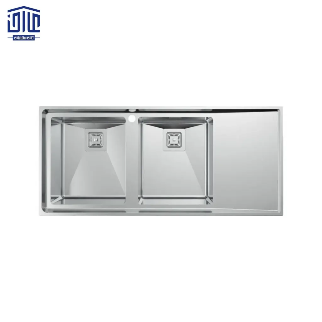 [249020025] سینک ظرفشویی توکار 952 استیل البرز (لگن راست)