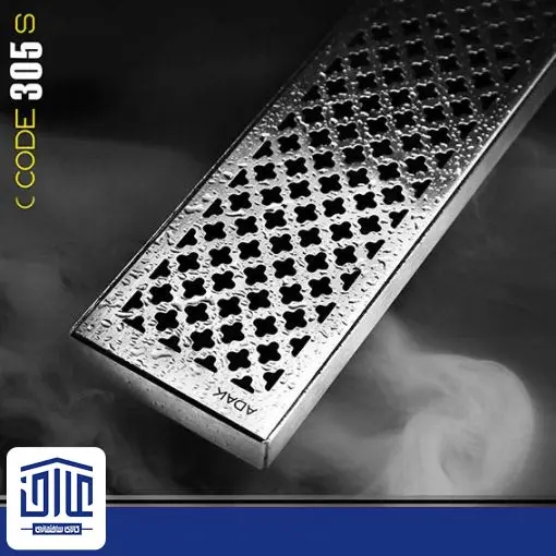 کفشور مدل 305S خطی سوپاپ دار آداک، استیل، سایز 30