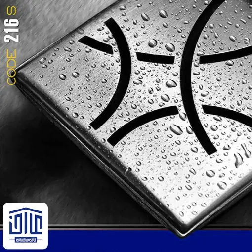 کفشور مدل 215S سرامیک خور آداک، استیل، سایز 10*10