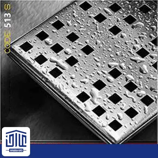 [142001033] کفشور مدل 513S آداک، استیل، سایز 15*15