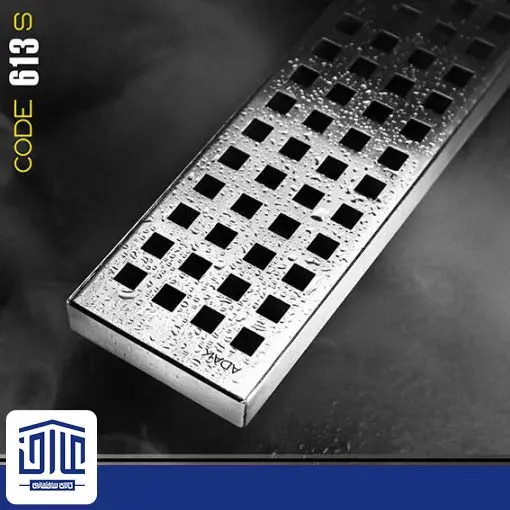 [142001133] کفشور مدل 613S طولی آداک، استیل، سایز 60 سانتی متر