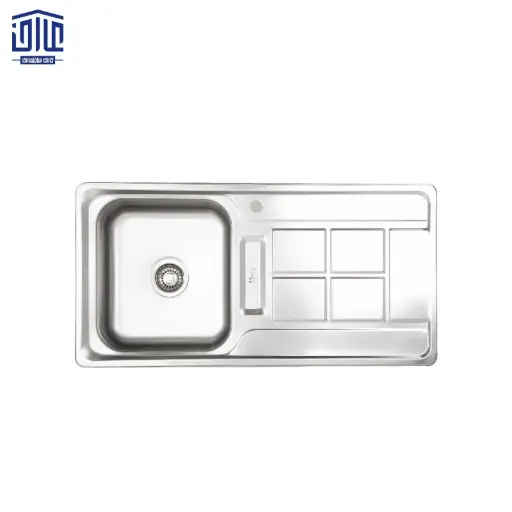 سینک تک لگنه 50*100 توکار 387 اخوان