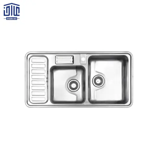 سینک ظرفشویی 812x60 استیل البرز با جامایع