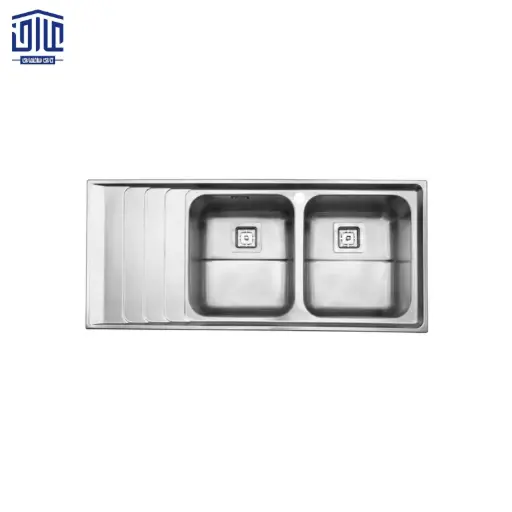 سینک ظرفشویی توکار 734 استیل البرز