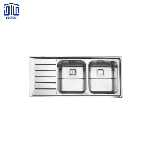 سینک ظرفشویی توکار 735 استیل البرز