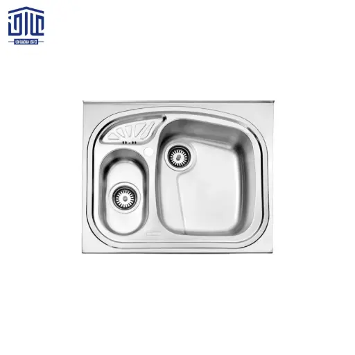 [249005017] سینک ظرفشویی توکار 605 لگن وسط استیل البرز