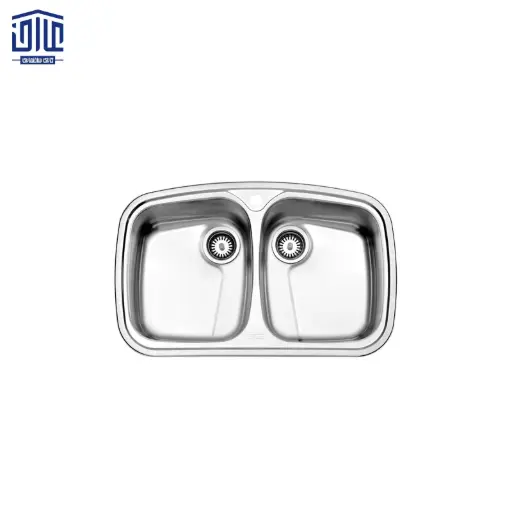 [249005033] سینک ظرفشویی توکار 628 استیل البرز