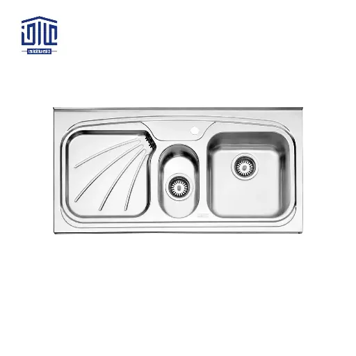 سینک ظرفشویی 610.60 روکار استیل البرز