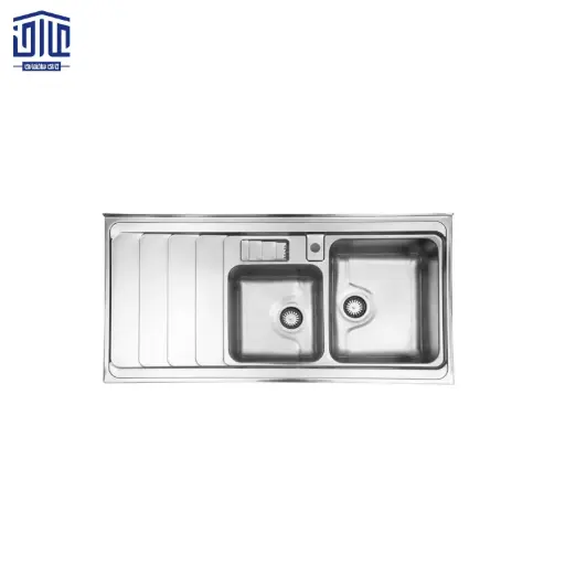 سینک ظرفشویی روکار 816x60 استیل البرز