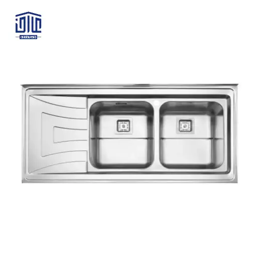 سینک ظرفشویی روکار 725x60 استیل البرز