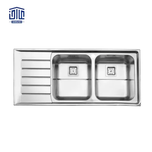 سینک ظرفشویی روکار735x60 استیل البرز