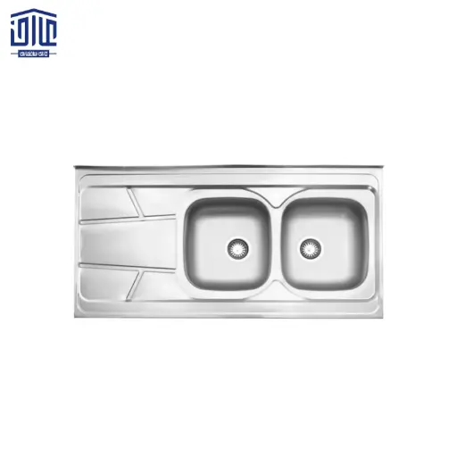 سینک ظرفشویی روکار نیمه فانتزی مدل 222x60 البرز،براق