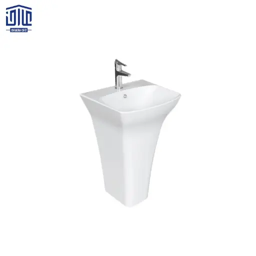 دستشویی پایه سرخود آرتا چینی کرد