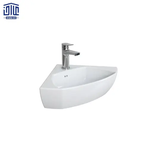 دستشویی گوشه آرین 41 چینی کرد