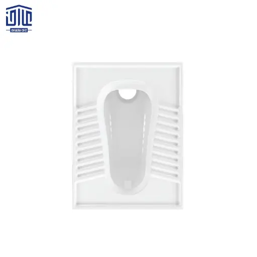 توالت تولیپ تخت (Flat) چینی کرد