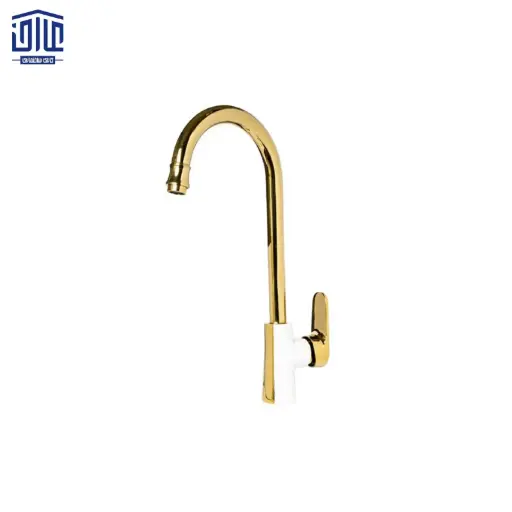 [178050005] شیر روشویی بلند گاردیا شیری طلا راشین