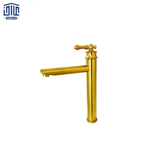 [178021005] شیر فلورانس طلایی روشویی بلند راشین