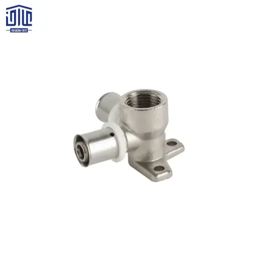 [855163642] 21110  سه راهی 90درجه صفحه دار توپیچ پرسی 16*1/2*16