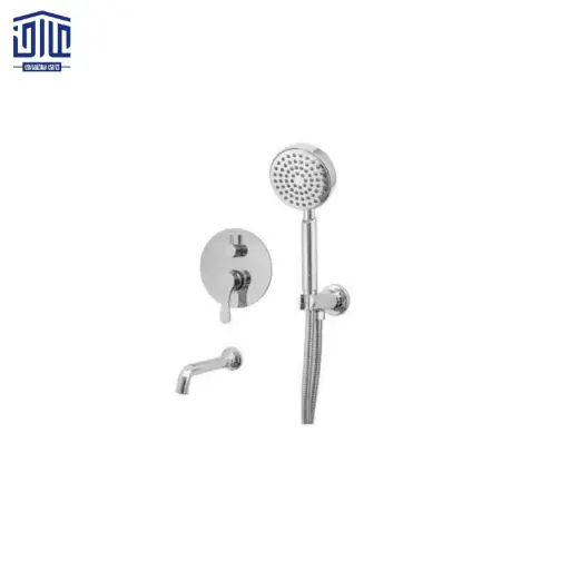 [178001027] شیرروشویی توکار مدل تنسو راشین، کروم