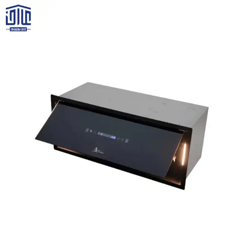 [262010090] هود مخفی شیشه ای مدل H223 اخوان