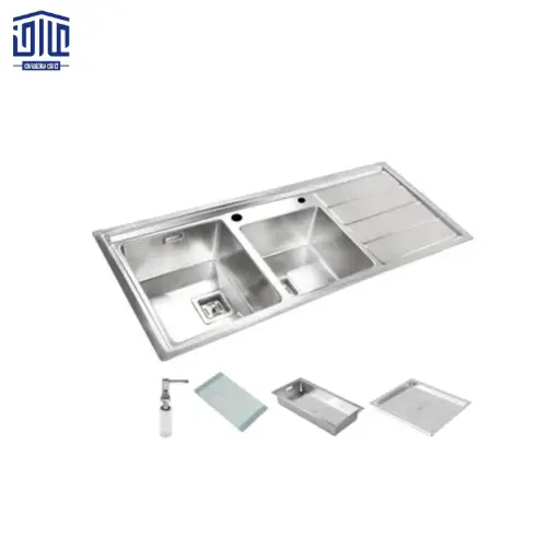 سینک باکسی مدل S603 توکار اخوان، سایز 50*120